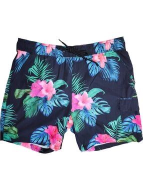 Matix Board Shorts Mens Medium Swim Trunks Unlined Pockets Beach Surf 7" Inseam